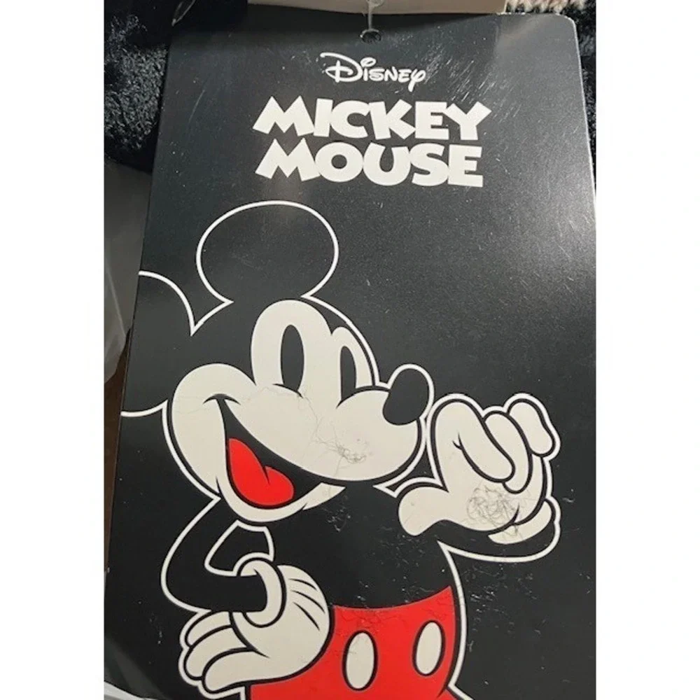 Disney Mickey Mouse Knit  Pom Ears Knit Tassels Beanie NEW w TAGS